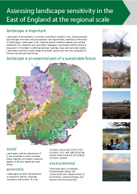 Assessing landscape sensitivity in the East of England 