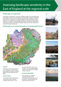 Assessing landscape sensitivity in the East of England Assessing landscape sensitivity in the East of England