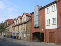 New homes along Wherry Road © Copyright Sebastian Ballard and licensed for reuse under this Creative Commons Licence